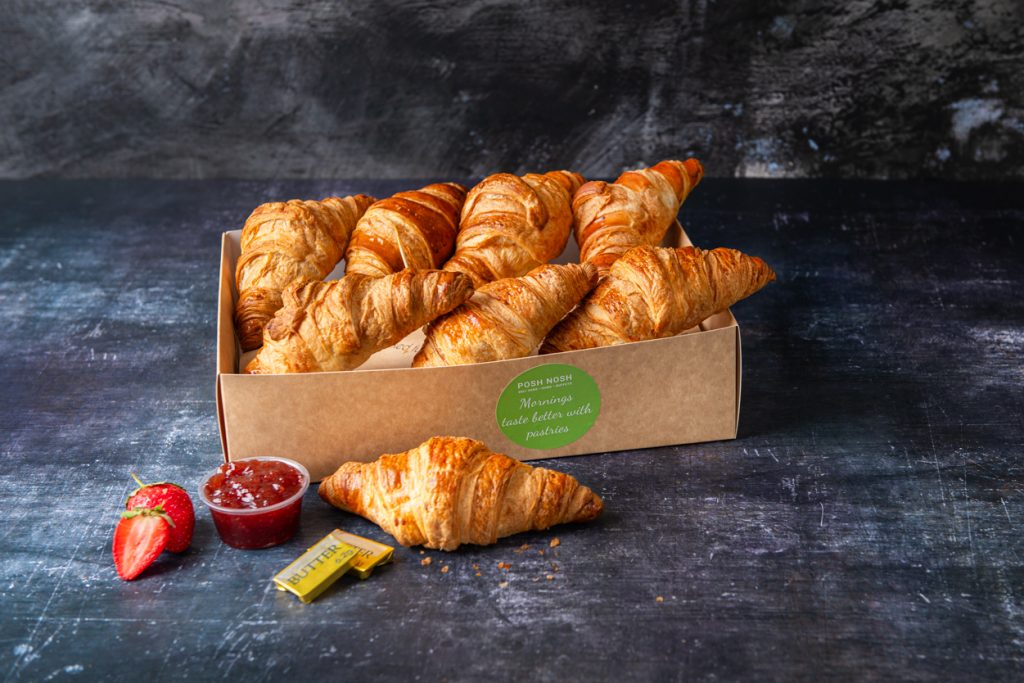 Vegan Raspberry Croissant Box