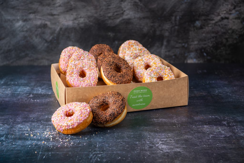 Iced Doughnuts Treat Box