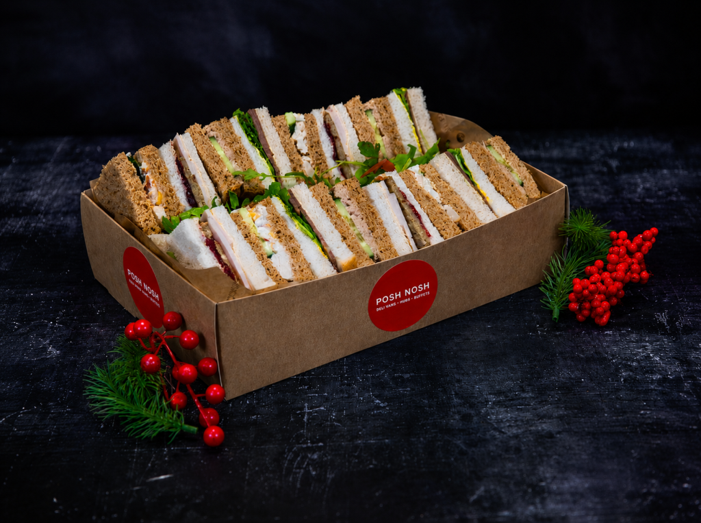 Festive Meat Sandwich Box (16 Quarters)